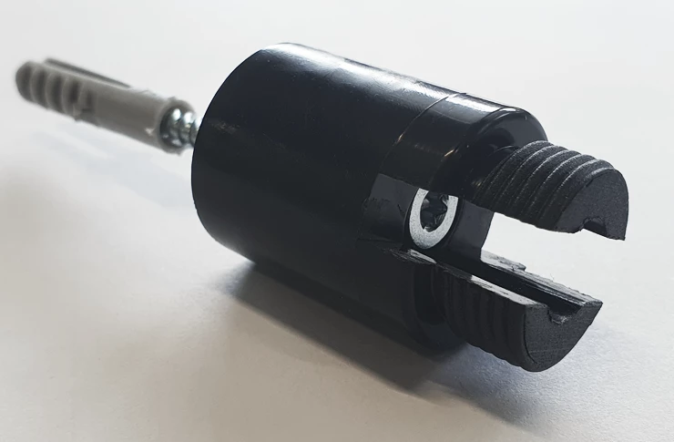 Afstandsstykke 30 mm rund